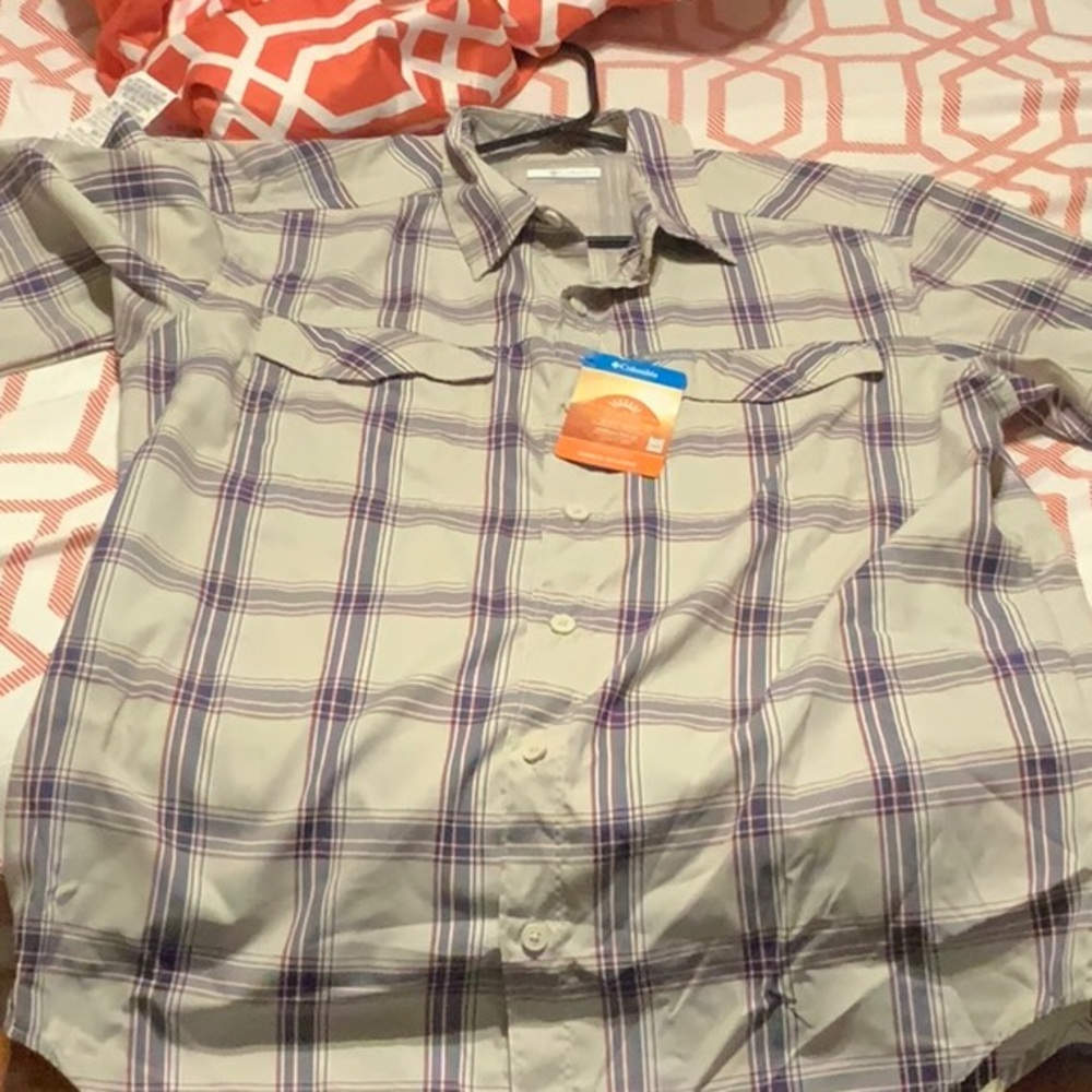 Colombia sports wear button up